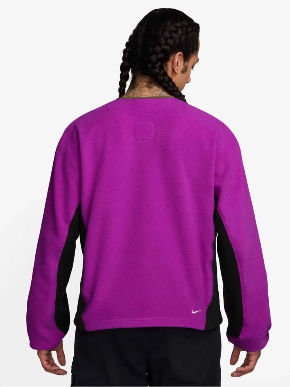 NWT Men's Nike ACG "Wolf Tree' Fleece Crewneck Sweatshirt (Large) - Picture 3 of 9